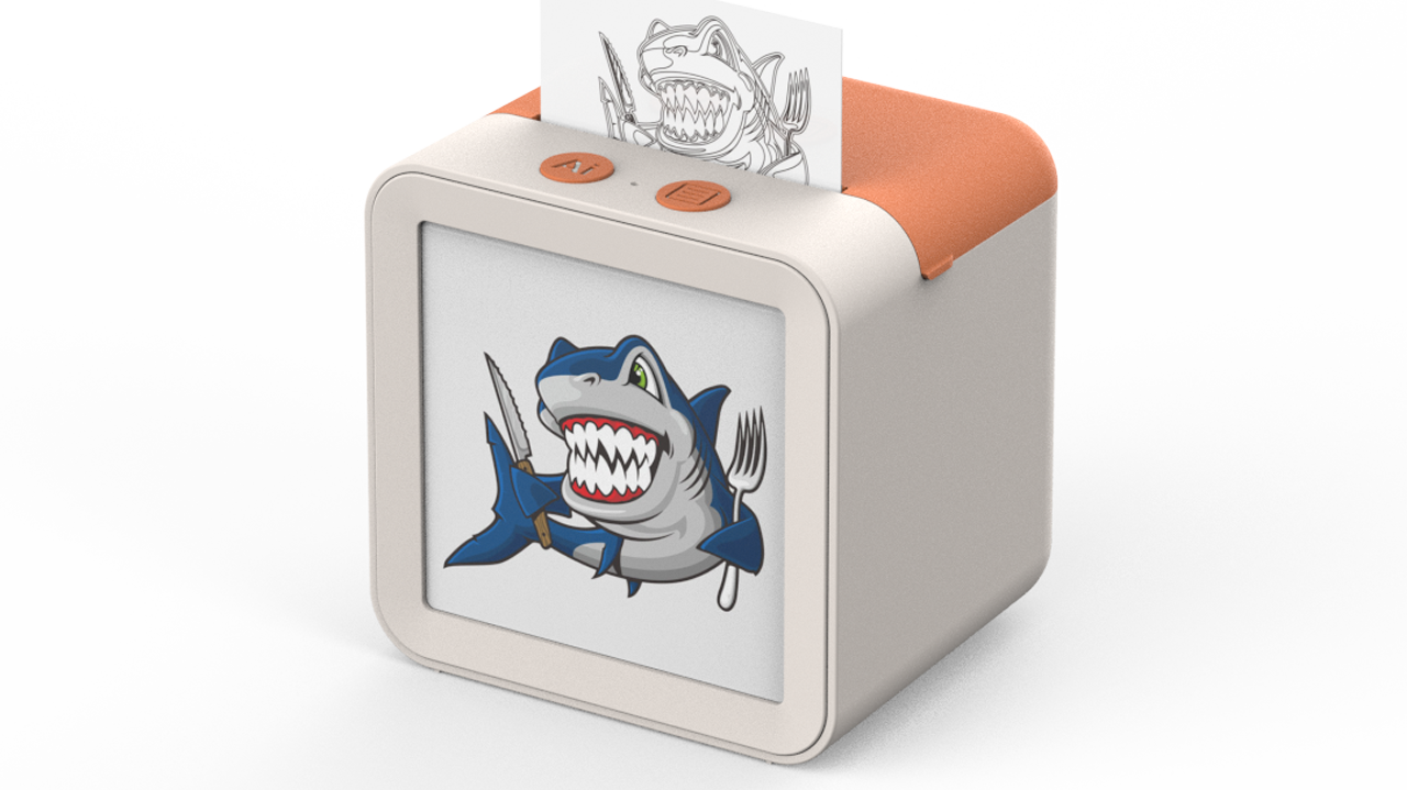 AI Mini Sticker Printer