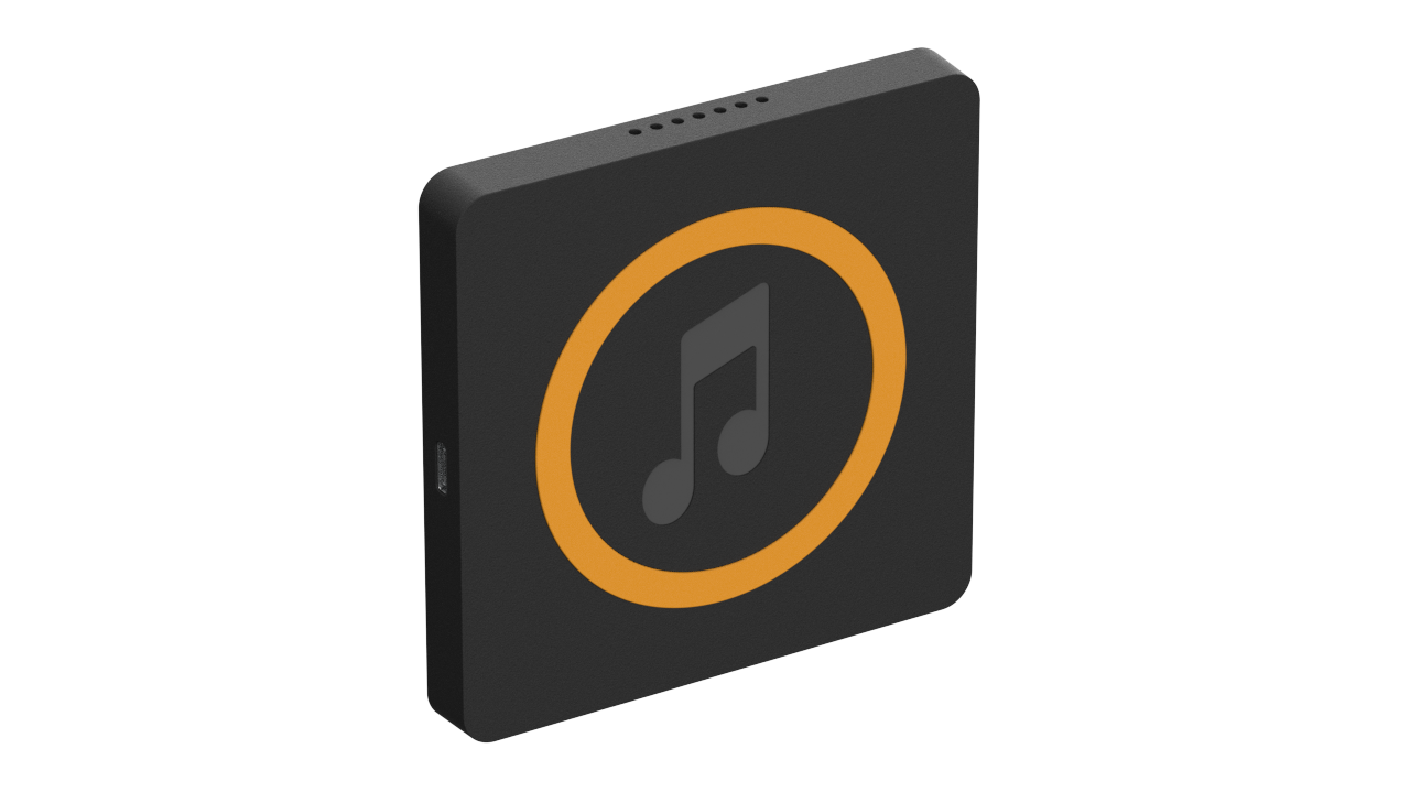 Music fridge magnet