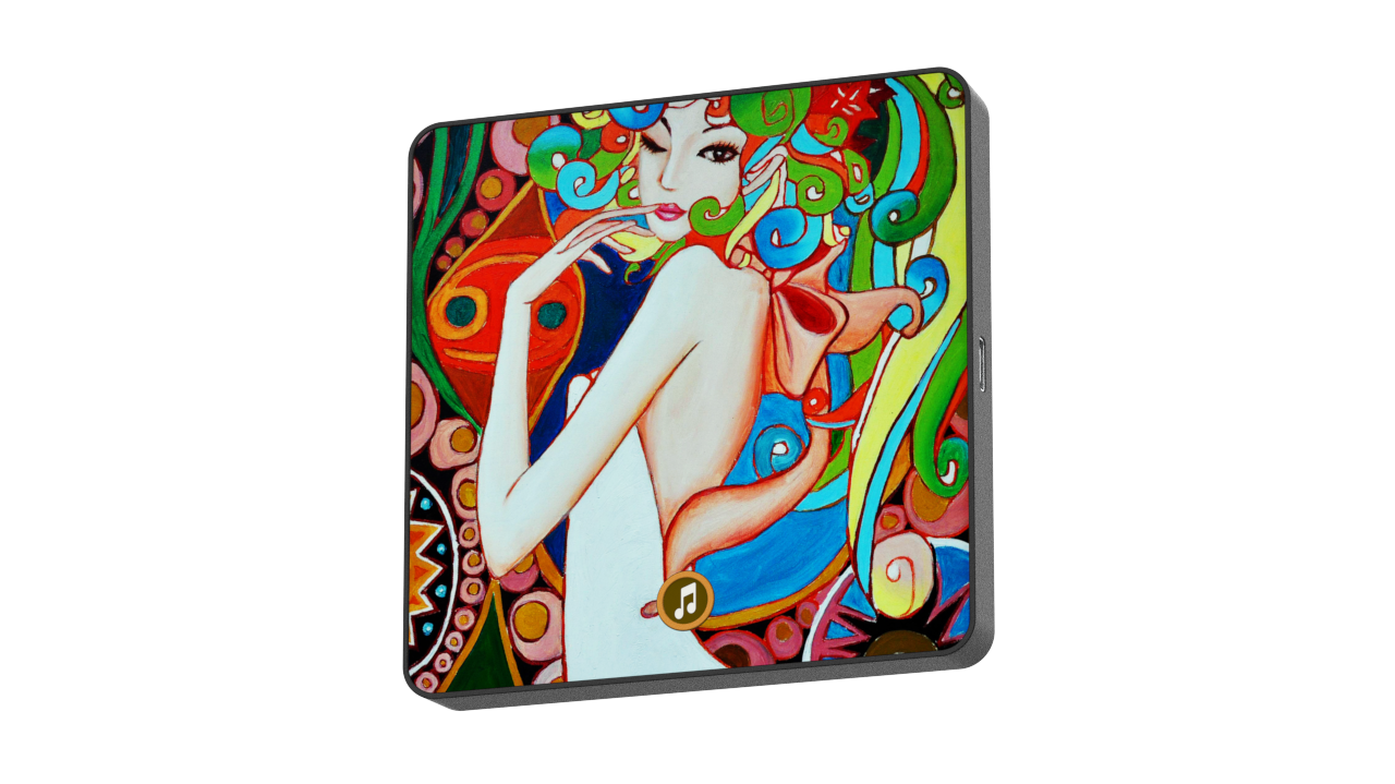 Music fridge magnet